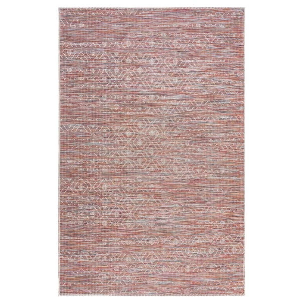 Dunelm Sunset Terracotta Mix Indoor Outdoor Rug 2 Dunelm Sunset Terracotta Mix Indoor Outdoor Rug - Image 2