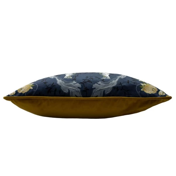 Dunelm Nouvilla Cushion Navy/Saffron 3 Dunelm Nouvilla Cushion Navy/Saffron - Image 3