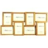 Dunelm Natural Wood Eight Opening Photo Frame