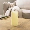 Dunelm LED Cream Church Candle