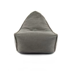 Dunelm Charcoal Canvas Bean Bag Chair -Decorative Discount Store 30248288 alt02