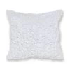 Dunelm Faux Fur White Sequin Cushion