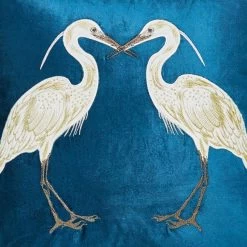 Dunelm Heron Teal Cushion 8 Dunelm Heron Teal Cushion -Decorative Discount Store 30273356 alt02