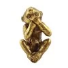 Dunelm Speak No Evil Resin Monkey Ornament