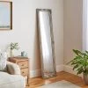 Dunelm Silver Swept Leaner Mirror, 43x164cm
