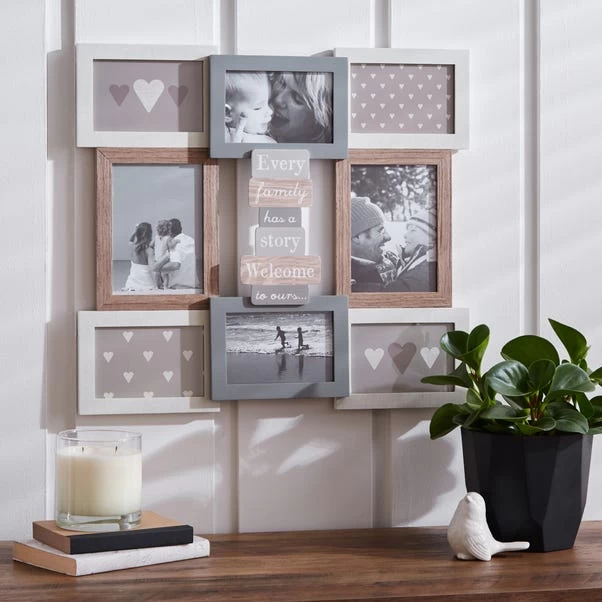 Dunelm My Family Multi Photo Frame 1 Dunelm My Family Multi Photo Frame