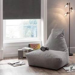 Dunelm Bristol Pewter Bean Bag Chair
