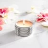 Dunelm Sparkle Diamante Grapefruit And Patchouli Tin Candle