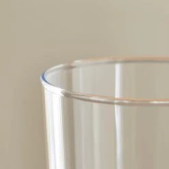 Dunelm Clear Tall Footed Vase -Decorative Discount Store 30572723 alt01