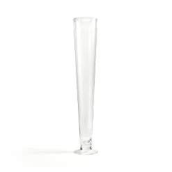 Dunelm Clear Tall Footed Vase -Decorative Discount Store 30572723 alt03