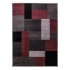 Dunelm Red Chunky Blocks Rug