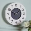 Dunelm Nautical 26cm Wall Clock White