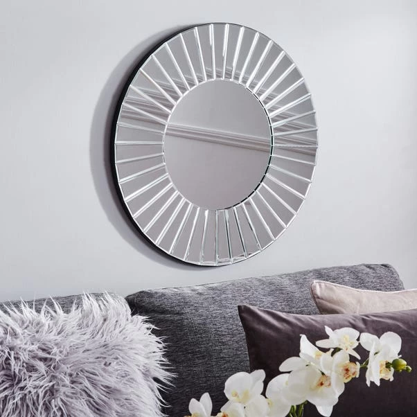 Dunelm Round Wall Mirror, 65cm 1 Dunelm Round Wall Mirror, 65cm