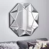 Dunelm 3D Geo Wall Mirror, 80cm