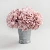 Dunelm Pack Of 12 Artificial Peony Pink Bouquet 26cm