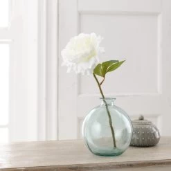 Dunelm Peony Cream Stem 40cm