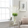 Dunelm Delphinium Cream Spray 92cm