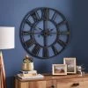 Dunelm Oversized Skeleton Black Clock