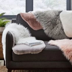 Dunelm Quad Sheepskin Rug -Decorative Discount Store 30656825 alt06