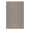 Dunelm Grey Diamond Geometric Weave Rug