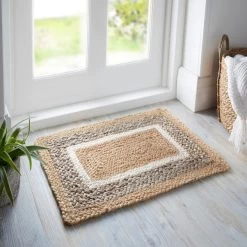 Dunelm Jute Border Natural Doormat