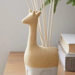 Dunelm Ochre Vanilla Bean Pepper Giraffe 120ml Diffuser -Decorative Discount Store 30667918 alt01