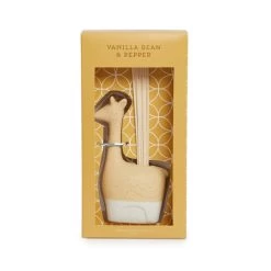 Dunelm Ochre Vanilla Bean Pepper Giraffe 120ml Diffuser -Decorative Discount Store 30667918 alt02