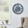 Dunelm Churchgate 51cm Numeral Wall Clock Grey