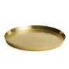 Dunelm Gold Metal Hammered Tray