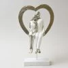 Dunelm Couple In Heart Sculpture