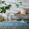 Dunelm Oro Geometric Indoor Outdoor Runner