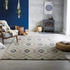 Dunelm Diego Geometric Rug