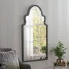 Dunelm Yearn Dark Grey Moroccan Mirror 60x107cm