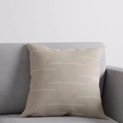 Dunelm Serenity Textured Natural Cushion