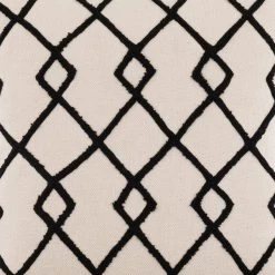 Dunelm Global Trellis Tassel Cushion Cover -Decorative Discount Store 30685600 alt02