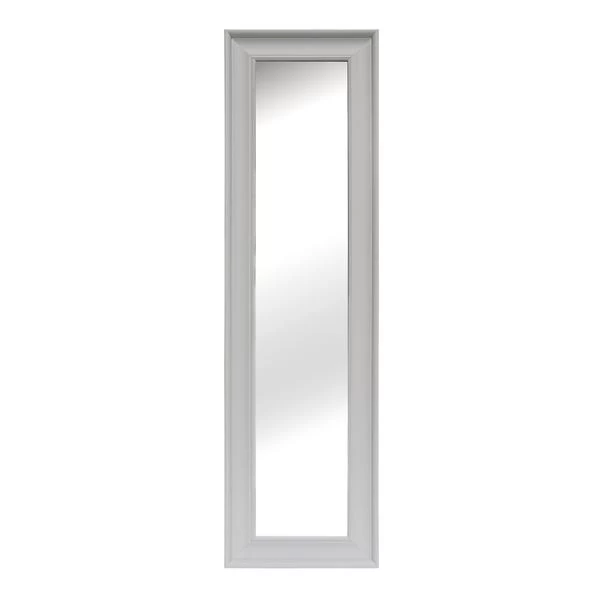 Dunelm Midi Leaner Mirror, White 172x50cm 2 Dunelm Midi Leaner Mirror, White 172x50cm - Image 2