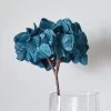 Dunelm Diamonmd Velvet Hydrangea Teal 77cm