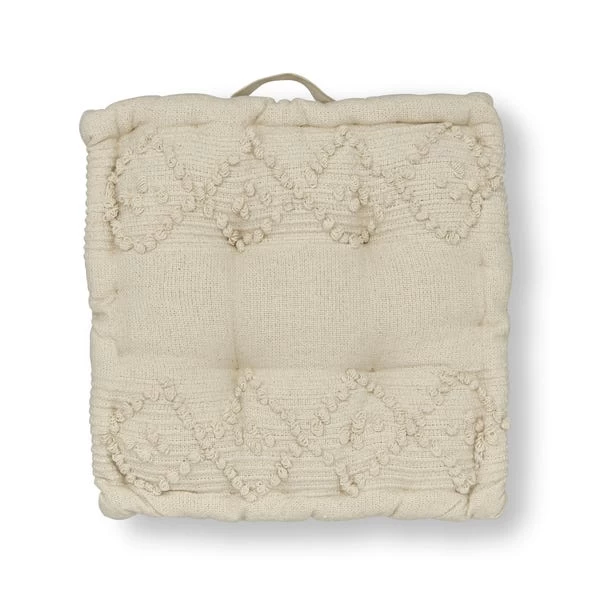 Dunelm Macrame Global Box Seat Pad 2 Dunelm Macrame Global Box Seat Pad - Image 2