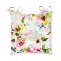 Dunelm Sophia Floral Seat Pad -Decorative Discount Store 30689644 alt04