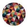 Dunelm Samba Geometric Circle Rug