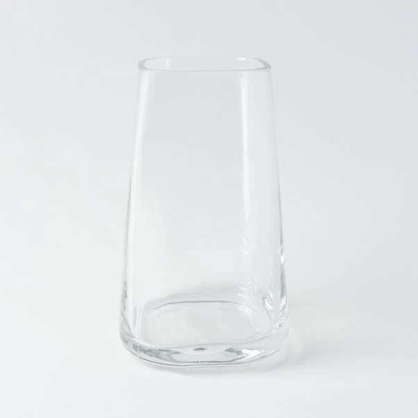 Dunelm Small Tapered Glass Vase 1 Dunelm Small Tapered Glass Vase