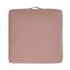 Dunelm Chenille Blush Slub Floor Cushion