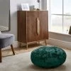Dunelm Crushed Velvet Floor Cushion