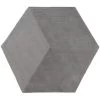 Dunelm Rebel Wool Hexagon Rug