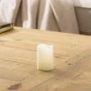 Dunelm Pack Of 10 Wavy LED Candles