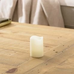 Dunelm Pack Of 10 Wavy LED Candles