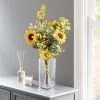 Dunelm Florals Forever Ella Sunflower Luxury Bouquet Yellow 58cm