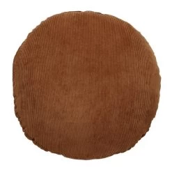 Dunelm Circle Corduroy Cushion