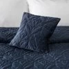 Dunelm Stem Velvet Cushion