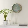 Dunelm Equatorial Leaf 30cm Wall Clock